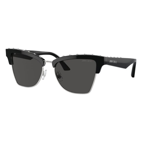 New JIMMY CHOO Black Butterfly JC5014 5000/87 Sunglasses Women - Picture 1 of 6